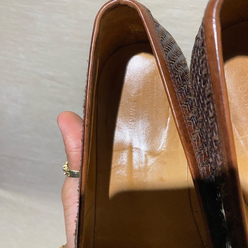 Johnston & Murphy Woven Leather Tassel Loafers - Picture 4 of 8